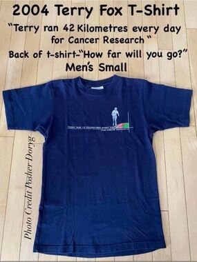 2004 Terry Fox Commemorative Graphic T-Shirt